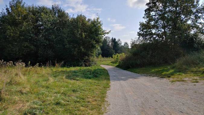 Heute war es schön sonnig