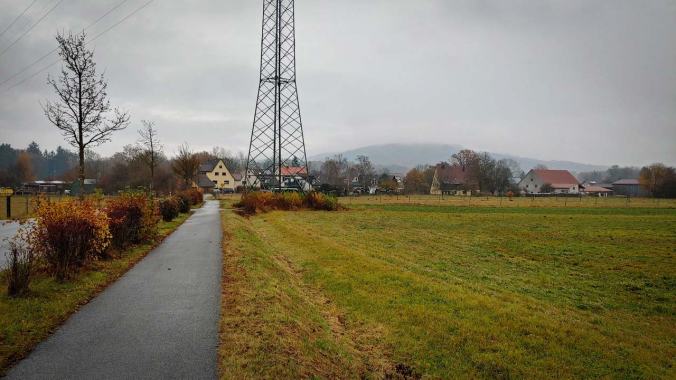 Heute war es grau, nass und kalt