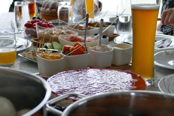 Viele Leckereien beim Brunchen