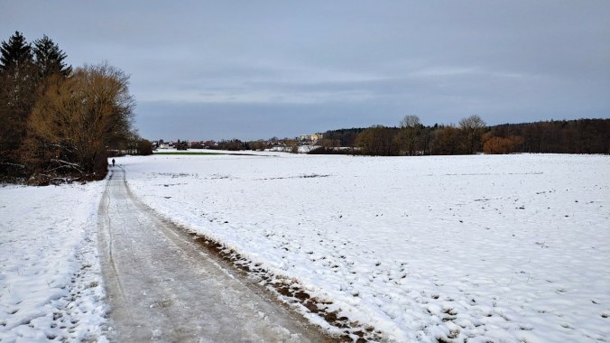 So langsam schmilzt der schöne Schnee