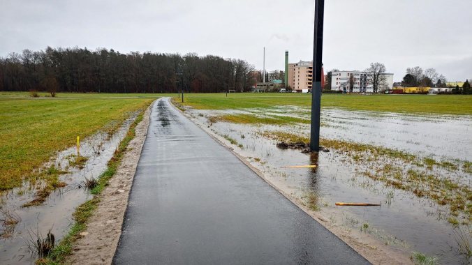 Ein verregneter Weihnachtslauf