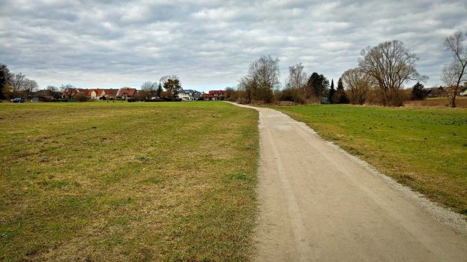 Leider keine Sonne, aber recht windig