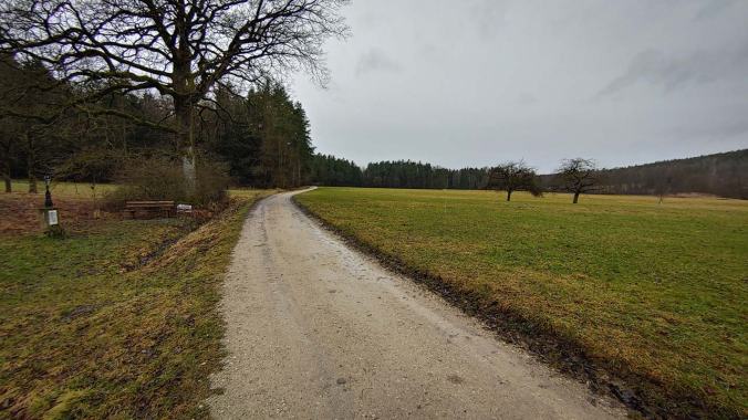Mittagslauf im Regen