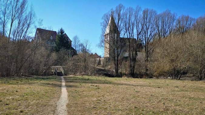 Sonniger Mittagslauf again