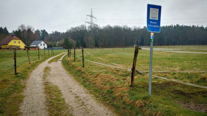 Ein früher Feierabendlauf im Regen