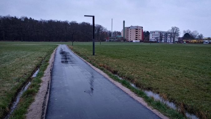 Verregneter Morgenlauf