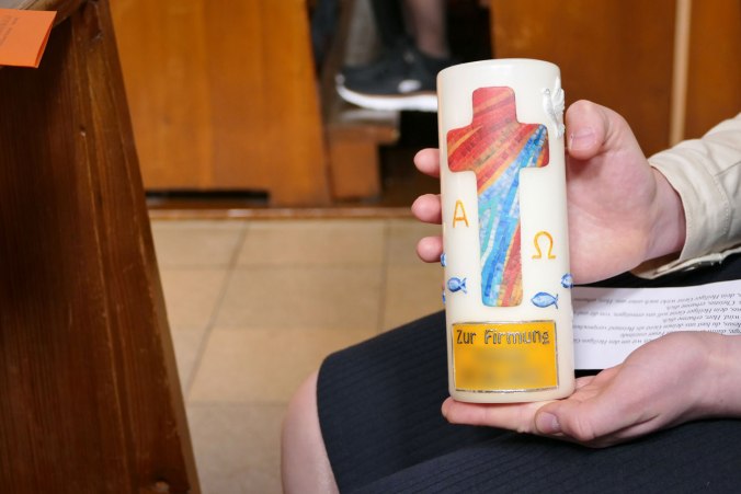 Die Firmkerze des Zappelinchens