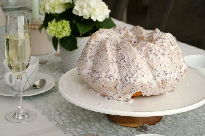 Sekt und Kuchen gab es am Nachmittag