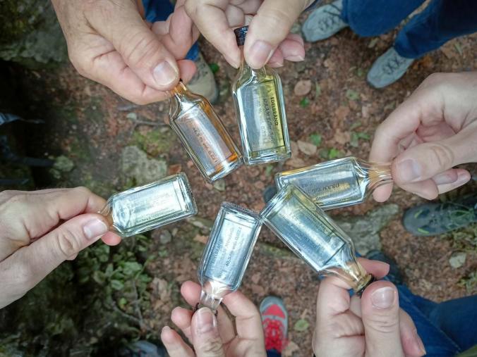 Der obligatorische Schnaps zur Halbzeit