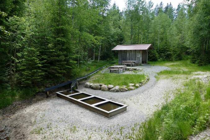 Ein alter Goldgräberplatz