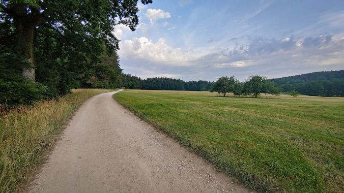 Heute Morgen war es noch ganz angenehm