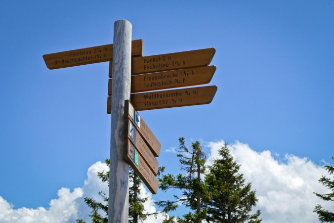 Es gibt noch andere Routen als unseren Aufstieg