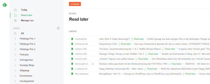 Feedly.com am 26.07.2022 | © Edwin Khodabakchian