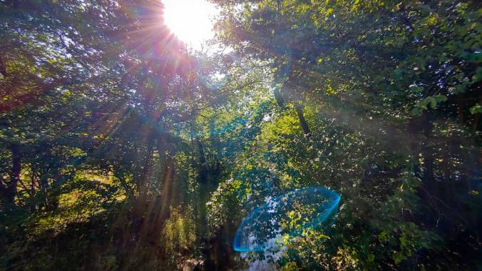 Heute schon um 9 Uhr raus, damit es noch nicht so warm ist. Haha.