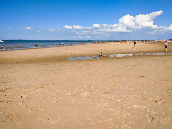 Wunderbar weitläufig und leer, wenn man gewillt war, ein paar Meter mehr zu gehen