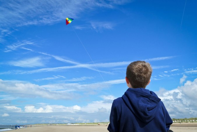 Der Zwergofant war begeistert, so gutes Drachenwetter hatten wir noch nie