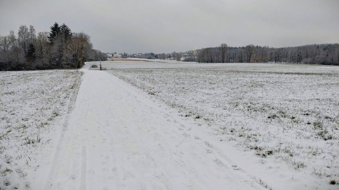 Kalter Schneelauf, Rücken wird langsam besser
