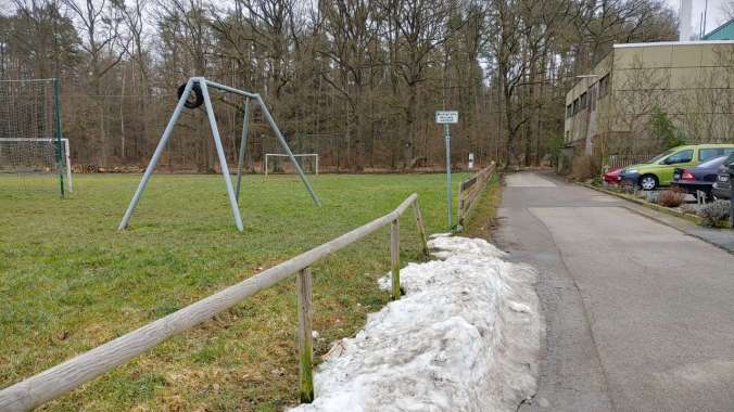 Kurzer, trister Mittagslauf