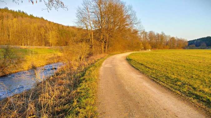 Gerade noch die letzten Sonnenstrahlen erwischt