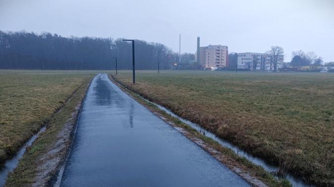 Nass bis auf die Knochen