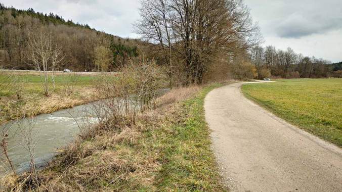 Heute bin ich nicht sonderlich schnell vorangekommen