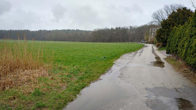 Heute hat es komplett durchgeregnet