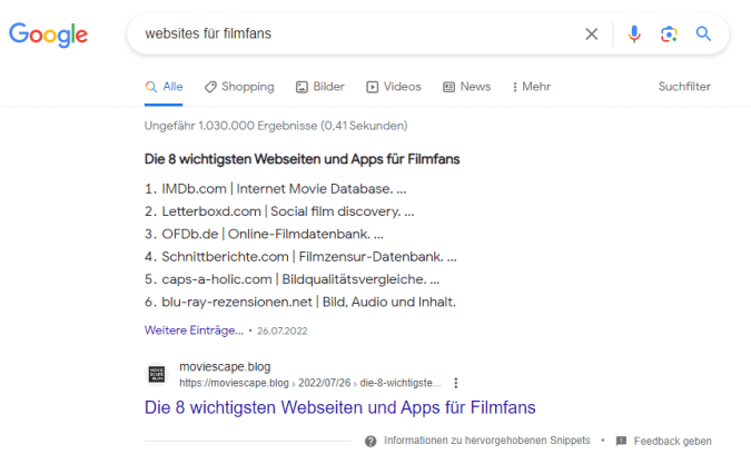 Google.com am 23.05.2023 | © Google