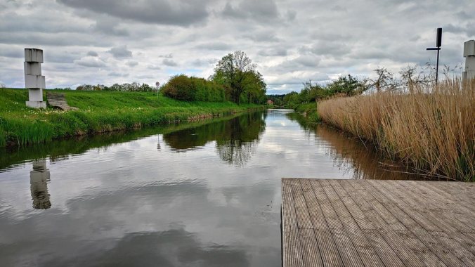 Von der Oma nach Hause gelaufen und damit die 51 km diese Woche vollgemacht