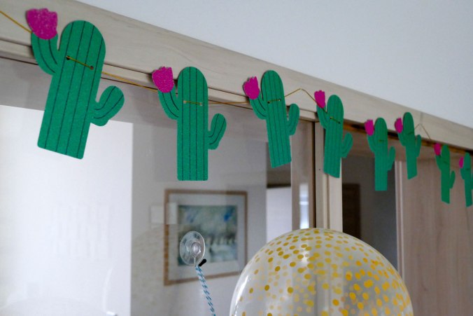 Die obligatorische Geburtstagsgirlande