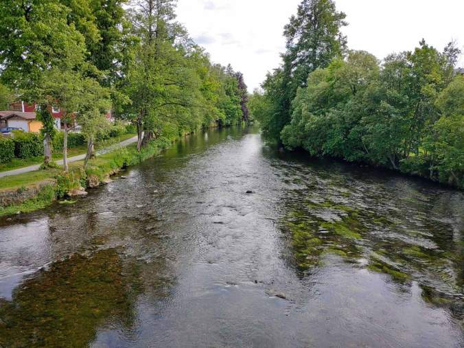 Der Große Regen fließt durch Zwiesel