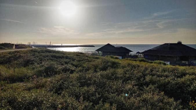 Der letzte Urlaubslauf am Meer, aber sind immerhin 80 km hier oben geworden
