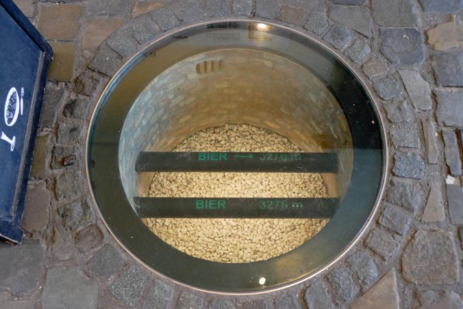 Die unterirdisch verlegte Bier-Pipeline