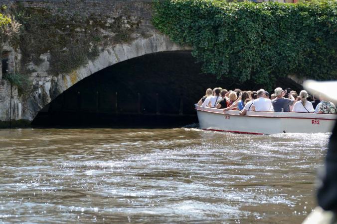 Die Bootstour durch die Grachten startet