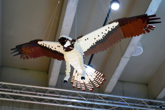 Ein LEGO-Raubvogel