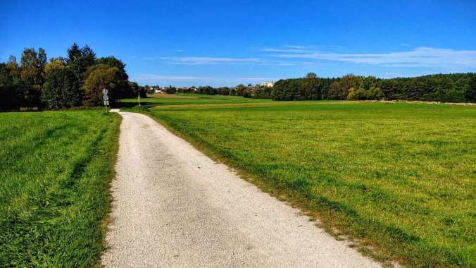 Dringend nötiger Mittagslauf an einem Megastresstag
