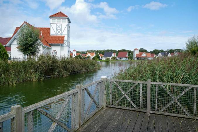 Unsere Sicht vom Steg Richtung Osten