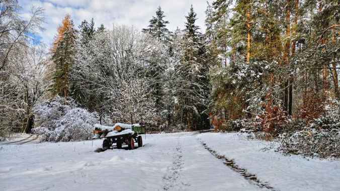 Nächstes Mal besser mit Schlittschuhen (und 220 km im November erreicht)
