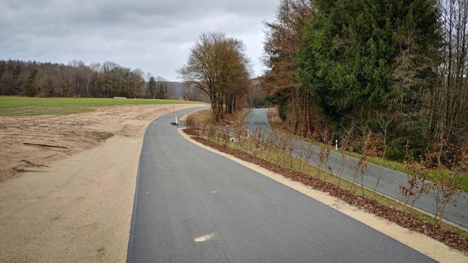 Neujahrslauf mit Regen und Sonne