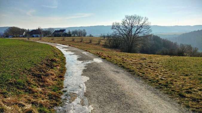 Weiterhin ziemlich kalt, aber schön sonnig