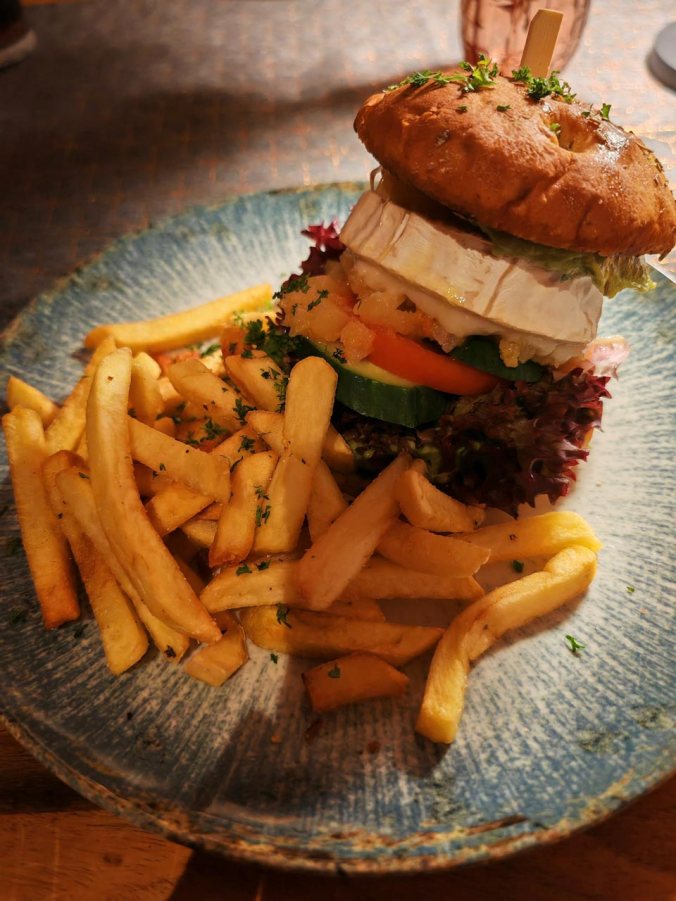 Abends waren wir noch lecker Burger essen