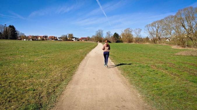 Das erste Drittel mit bester Begleitung gelaufen