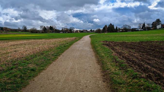 Samstagslauf bei Regen und Sonnenschein