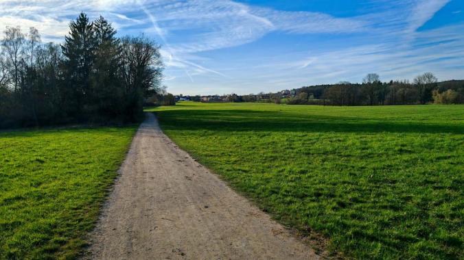 Nach drei Stunden im Auto habe ich etwas Auslauf gebraucht