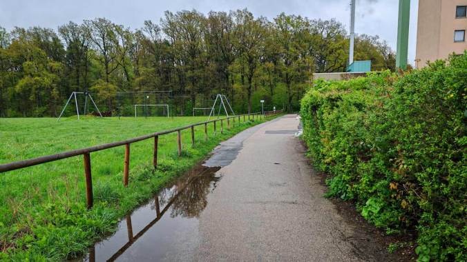 Nach einer halben Ewigkeit einmal wieder 34 km in der Woche geschafft