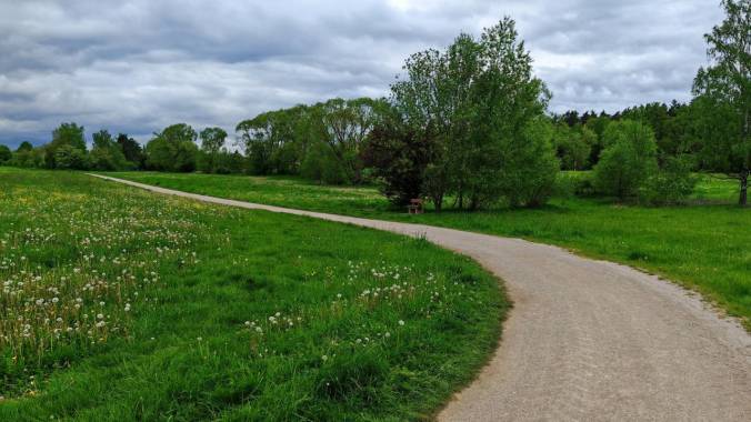 Feierabendlauf nach kurzer, aber harter Woche