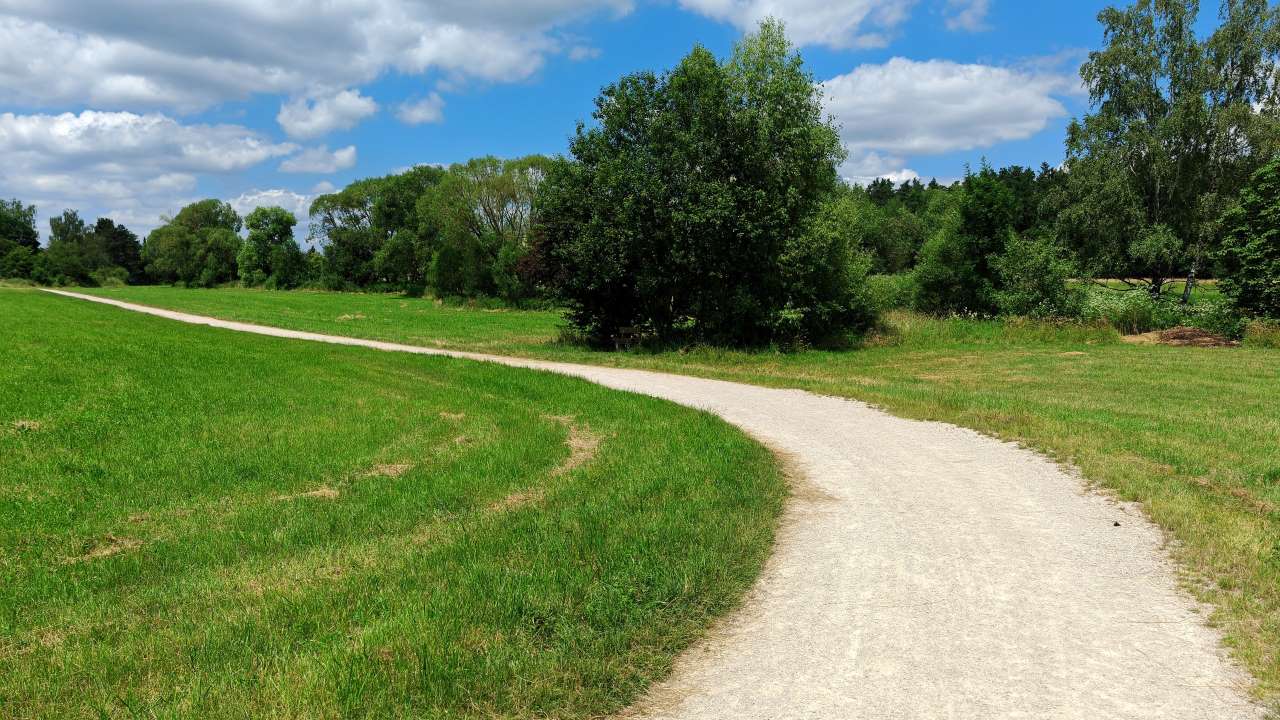 Kurzer und heißer Mittagspausenlauf