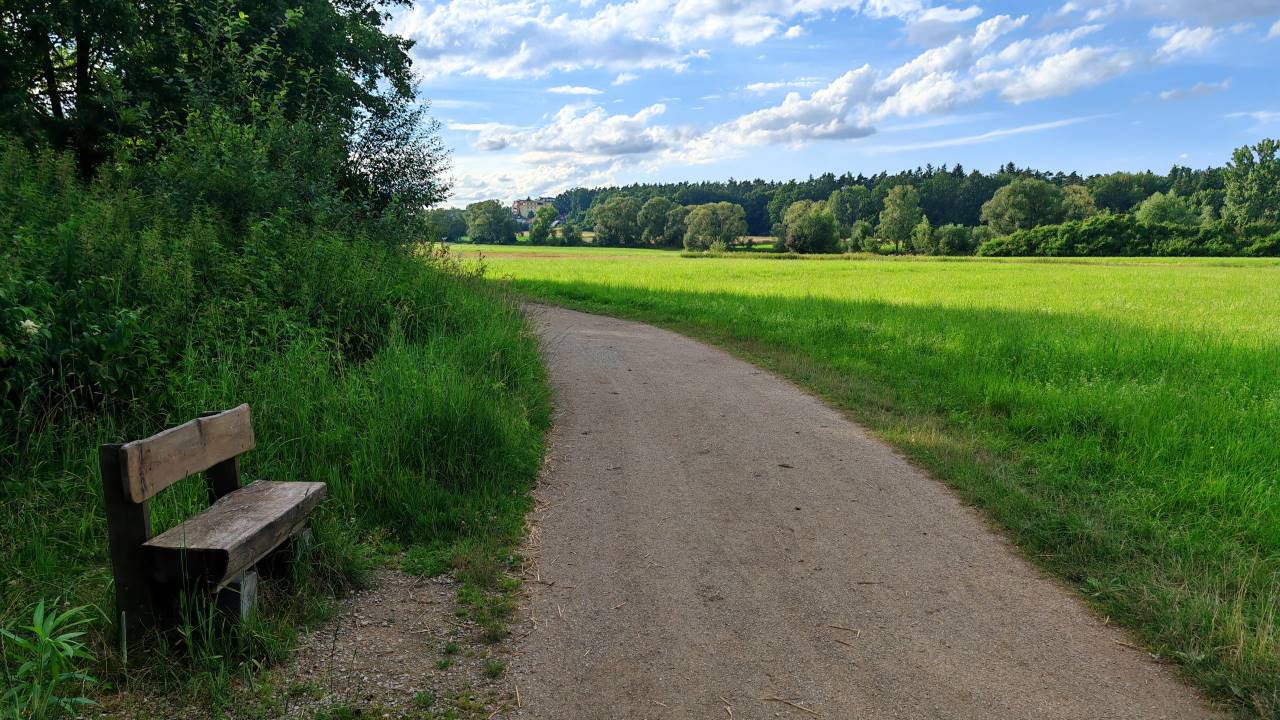 Träger Feierabendlauf nach vollem Tag