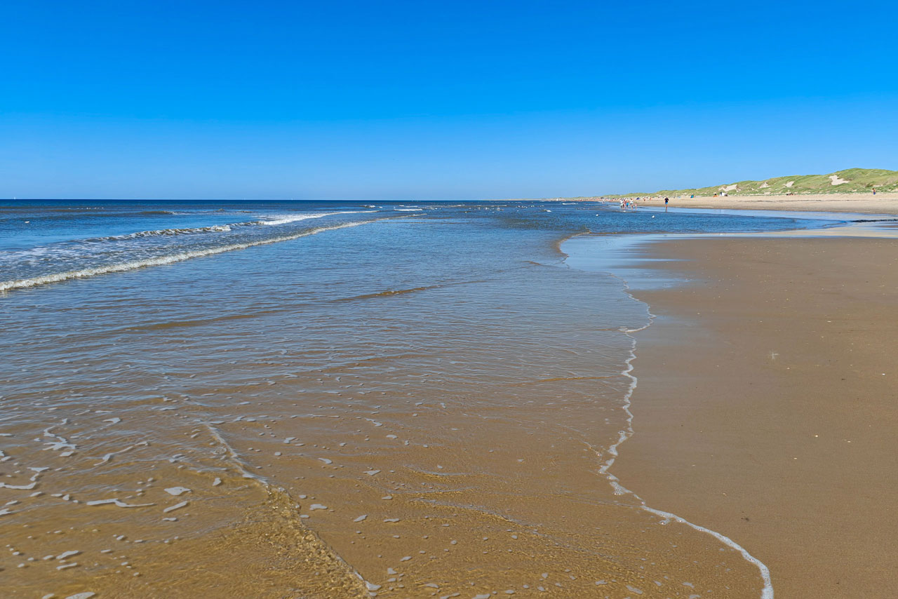 Ein erster Spaziergang am Meer entlang
