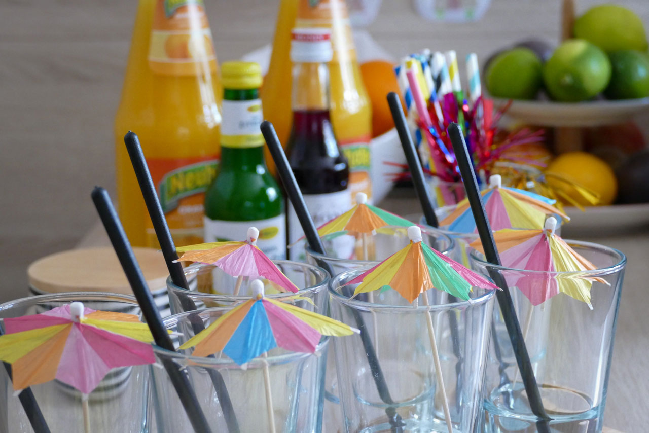 Endlich kann es mit den Cocktails losgehen!