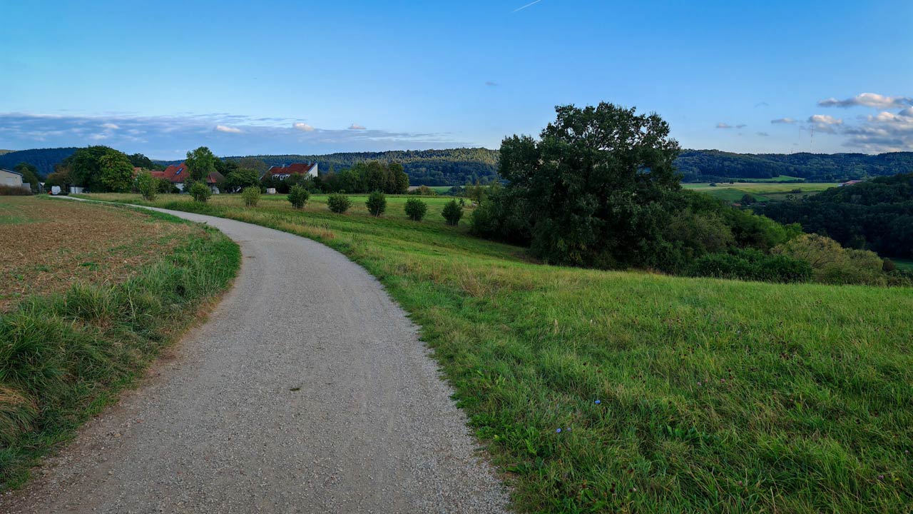 Müder und träger Feierabendlauf